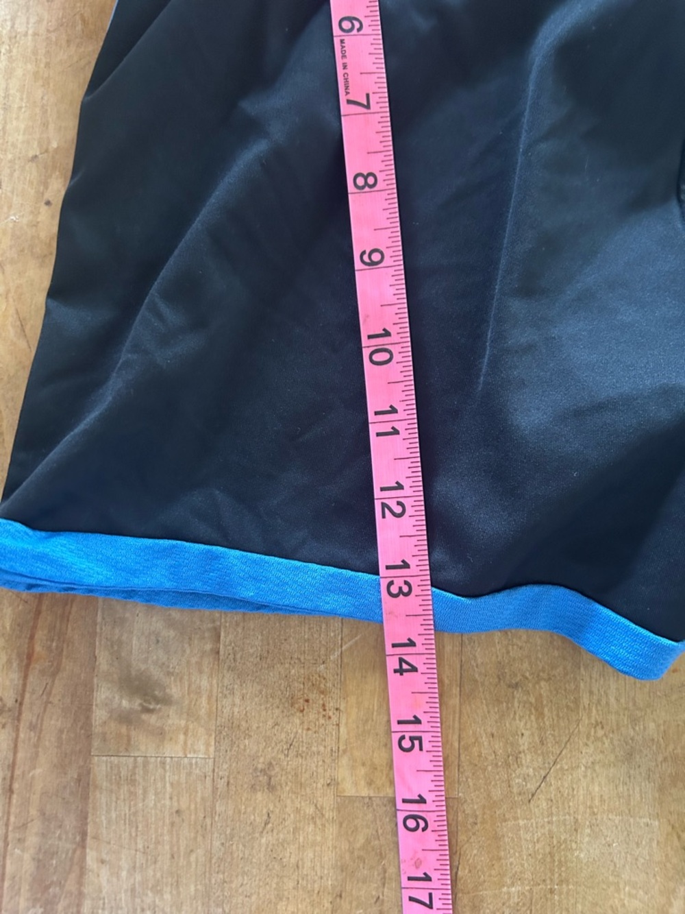 adidas Medium Shorts with Light Blue Trim - Picture 7 of 7